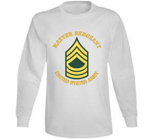 Army - Enlisted - MSG - Master Sergeant  - Std Long Sleeve