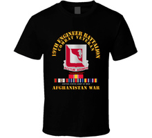 Load image into Gallery viewer, Army - 19th Engineer Battalion - Afghanistan War w SVC V1 Classic T Shirt
