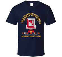 Load image into Gallery viewer, Army - 19th Engineer Battalion - Afghanistan War w SVC V1 Classic T Shirt
