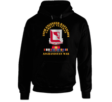 Load image into Gallery viewer, Army - 19th Engineer Battalion - Afghanistan War w SVC Hoodie
