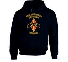 Load image into Gallery viewer, Emblem - 5th Infantry Division - LRRP - Vietnam Hoodie
