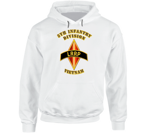 Emblem - 5th Infantry Division - LRRP - Vietnam Hoodie