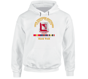 Army - 19th Engineer Battalion - Iraq War w SVC Hoodie