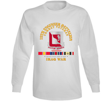 Load image into Gallery viewer, Army - 19th Engineer Battalion - Iraq War w SVC V1 Long Sleeve
