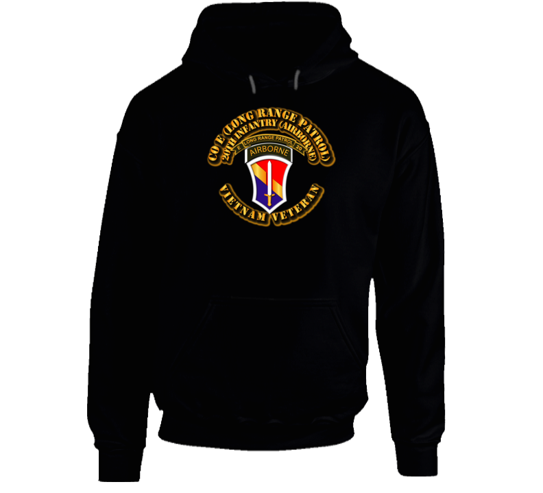 SOF - Vietnam - Co E 20th Inf LRRP - 1st Field Force V1 Hoodie