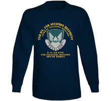 Load image into Gallery viewer, Army - 2nd Bn 2nd AVN Regiment  - CAB - 2ID - K16 AirBase - ROK Long Sleeve
