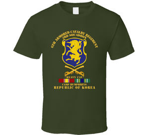 Army - 3rd Sqdrn 6th ACR w Cav Br Camp Humphreys w KR SVC Classic T Shirt