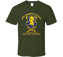 Load image into Gallery viewer, Army - 6th ACR w Cav Br  Ft Knox Kentucky Classic T Shirt
