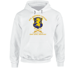 Army - 6th ACR w Cav Br  Ft Knox Kentucky Hoodie