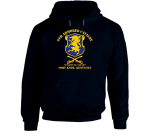 Army - 6th ACR w Cav Br  Ft Knox Kentucky Hoodie