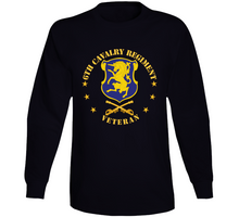 Load image into Gallery viewer, Army - 6th Cavalry Regiment Veteran w Cav Branch V1 Long Sleeve
