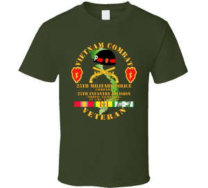 Army - Vietnam Combat Veteran w 25th Military Police Co w 25th ID V1 Classic T Shirt