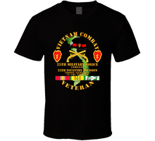 Load image into Gallery viewer, Army - Vietnam Combat Veteran w 25th Military Police Co w 25th ID V1 Classic T Shirt
