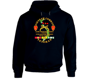 Army - Vietnam Combat Veteran w 25th Military Police Co w 25th ID Hoodie