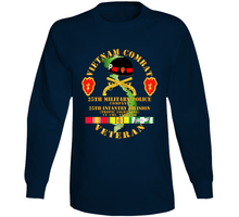 Load image into Gallery viewer, Army - Vietnam Combat Veteran w 25th Military Police Co w 25th ID V1 Long Sleeve
