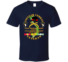 Load image into Gallery viewer, Army - Vietnam Combat Veteran w 101st Military Police Co w 101st  ABN Div Classic T Shirt
