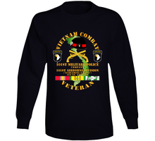 Load image into Gallery viewer, Army - Vietnam Combat Veteran w 101st Military Police Co w 101st  ABN Div V1 Long Sleeve
