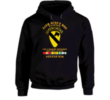 Load image into Gallery viewer, Army - 34th Scout Dog Platoon 1st Cav w Tab - VN SVC Hoodie
