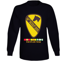 Load image into Gallery viewer, Army 34th Scout Dog Platoon w VN SVC wo Txt V1 Long Sleeve
