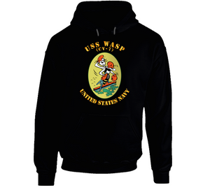 Navy - USS Wasp (CV 7) V1 Hoodie