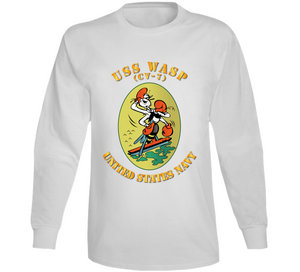 Navy - USS Wasp (CV 7) V1 Long Sleeve