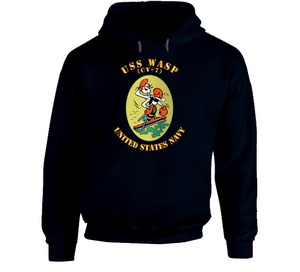 Navy - USS Wasp (CV 7) V1 Hoodie