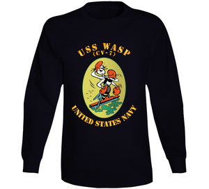 Navy - USS Wasp (CV 7) V1 Long Sleeve