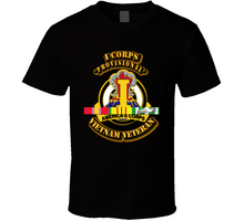 Load image into Gallery viewer, DUI - I Corps with SVC Ribbon V1 Classic T Shirt
