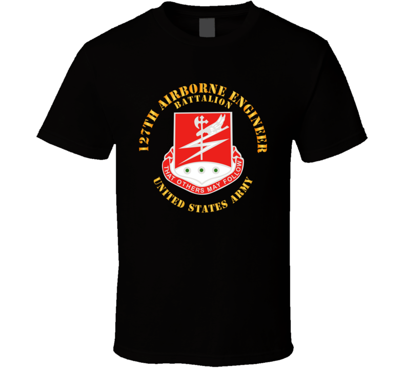 Army - 127th Airborne Engineer Bn V1 Classic T Shirt