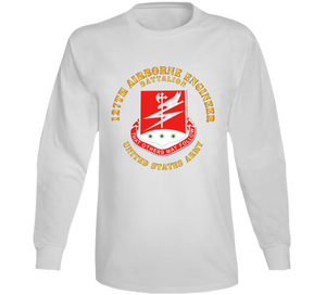 Army - 127th Airborne Engineer Bn V1 Long Sleeve