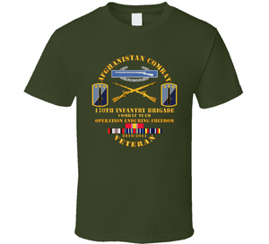 Army - Afghanistan Vet w 170th Inf Bde - OEF 2010 V1 Classic T Shirt