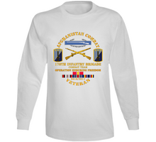 Load image into Gallery viewer, Army - Afghanistan Vet w 170th Inf Bde - OEF 2010 V1 Long Sleeve
