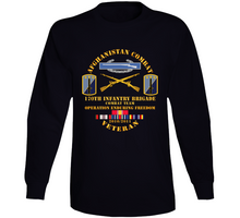 Load image into Gallery viewer, Army - Afghanistan Vet w 170th Inf Bde - OEF 2010 V1 Long Sleeve
