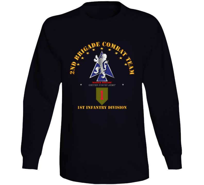 Army - 2nd Bde Combat Tm - 1st Infantry Div V1 Long Sleeve