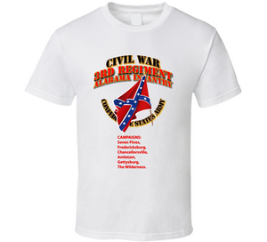 Civil War - 3rd Regiment Alabama Infantry - CSA V1 Classic T Shirt