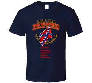 Civil War - 3rd Regiment Alabama Infantry - CSA V1 Classic T Shirt