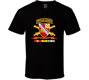 Army - 17th Field Artillery w Br - Ribbon VN SVC Vet Tab V1 Classic T Shirt