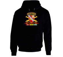 Load image into Gallery viewer, Army - 17th Field Artillery w Br - Ribbon VN SVC Vet Tab V1 Hoodie
