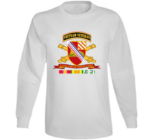 Load image into Gallery viewer, Army - 17th Field Artillery w Br - Ribbon VN SVC Vet Tab V1 Long Sleeve
