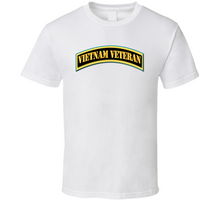 Load image into Gallery viewer, Army - Vietnam Veteran Tab - Gold Classic T Shirt
