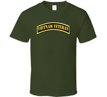 Load image into Gallery viewer, Army - Vietnam Veteran Tab - Gold Classic T Shirt
