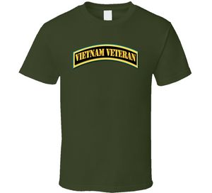 Army - Vietnam Veteran Tab - Gold Classic T Shirt