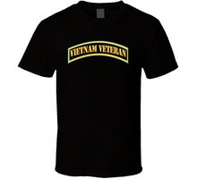 Load image into Gallery viewer, Army - Vietnam Veteran Tab - Gold Classic T Shirt
