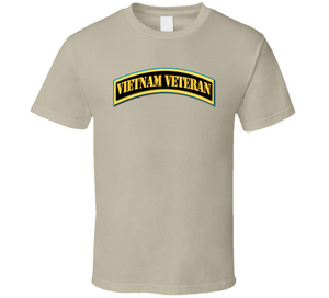 Army - Vietnam Veteran Tab - Gold Classic T Shirt