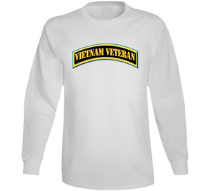 Army - Vietnam Veteran Tab - Gold Long Sleeve