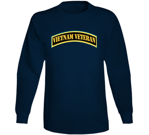 Army - Vietnam Veteran Tab - Gold Long Sleeve