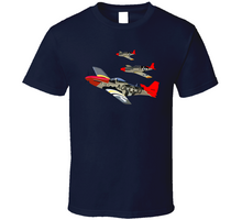 Load image into Gallery viewer, Army - Aac - 332nd Fighter Group - 12th Af - Red Tails Wo Txt V1 Classic T Shirt
