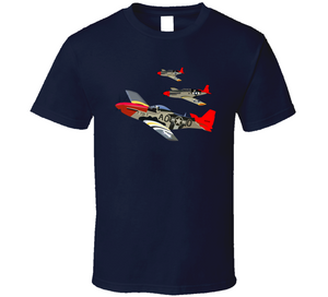 Army - Aac - 332nd Fighter Group - 12th Af - Red Tails Wo Txt V1 Classic T Shirt