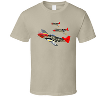 Load image into Gallery viewer, Army - Aac - 332nd Fighter Group - 12th Af - Red Tails Wo Txt V1 Classic T Shirt
