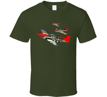 Load image into Gallery viewer, Army - Aac - 332nd Fighter Group - 12th Af - Red Tails Wo Txt V1 Classic T Shirt
